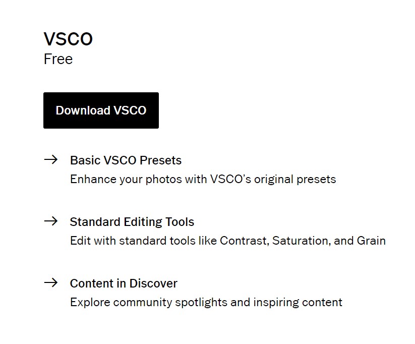 VSCO-Free